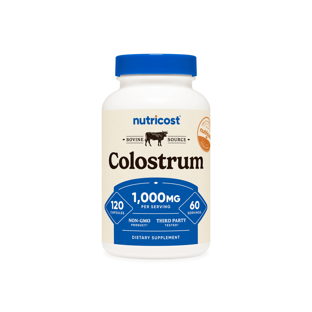 Calostro Bovino 500 mg – Nutricost