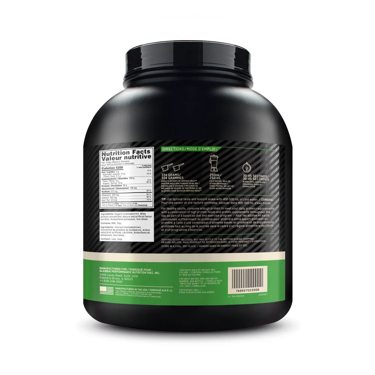 Serious Mass 6 lb – Optimum Nutrition
