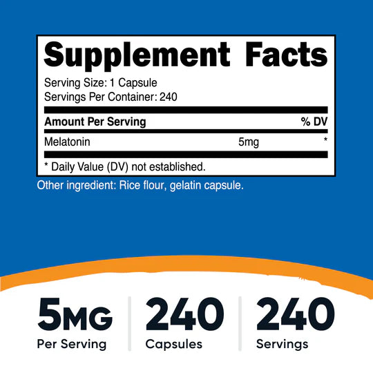 Melatonina – Nutricost