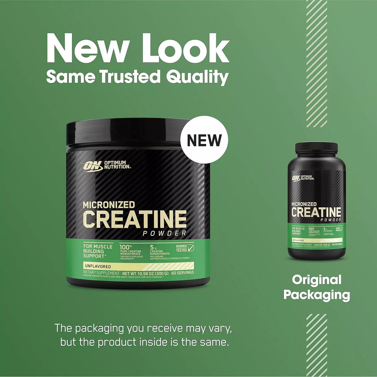 Creatina Monohidratada Micronizada 300 g – Optimum Nutrition