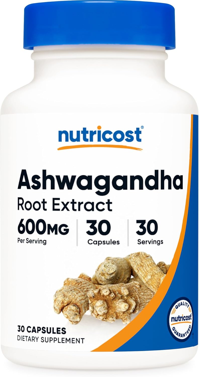 Ashwagandha 600 mg – Nutricost