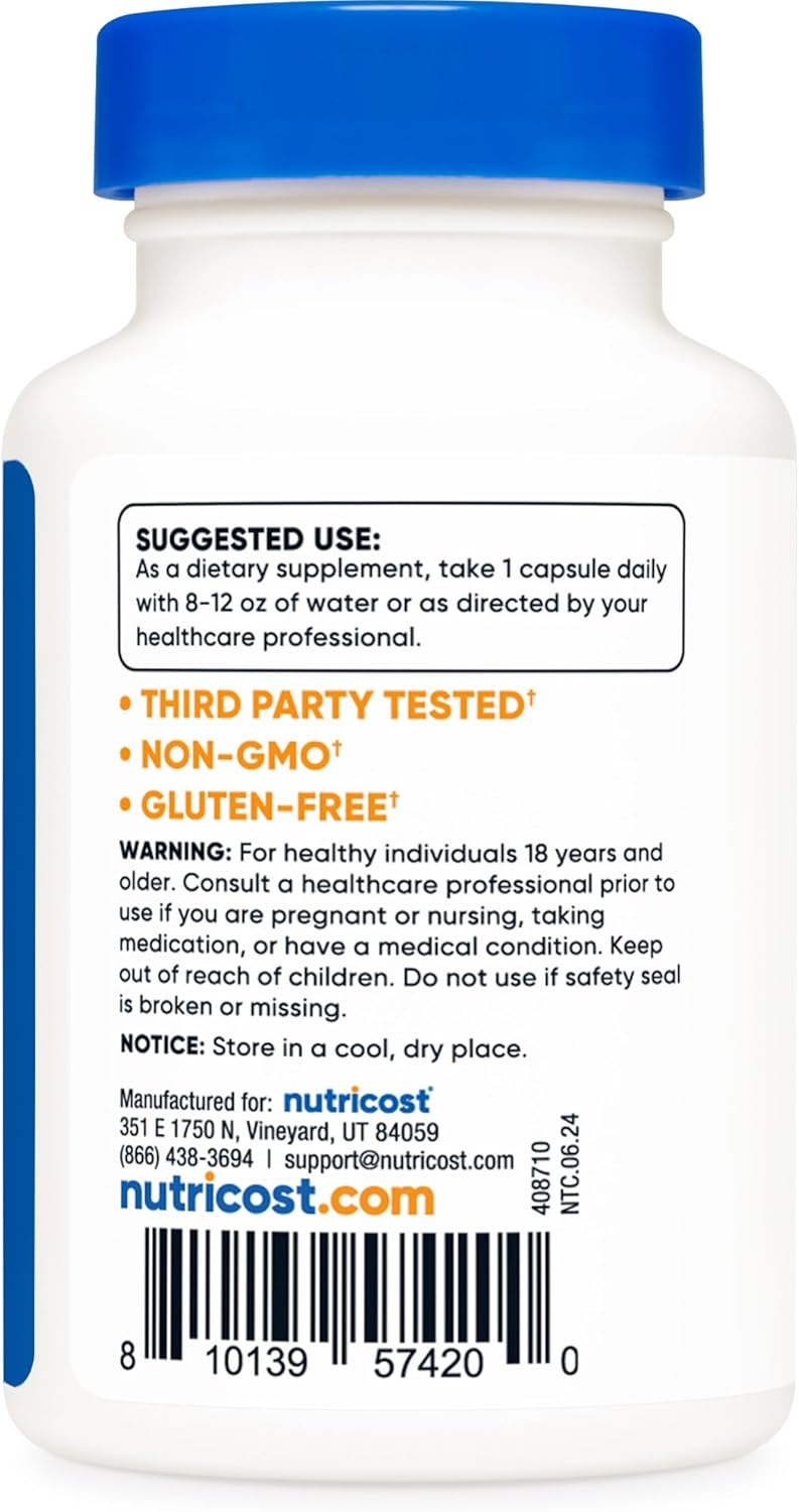 Ashwagandha 600 mg – Nutricost