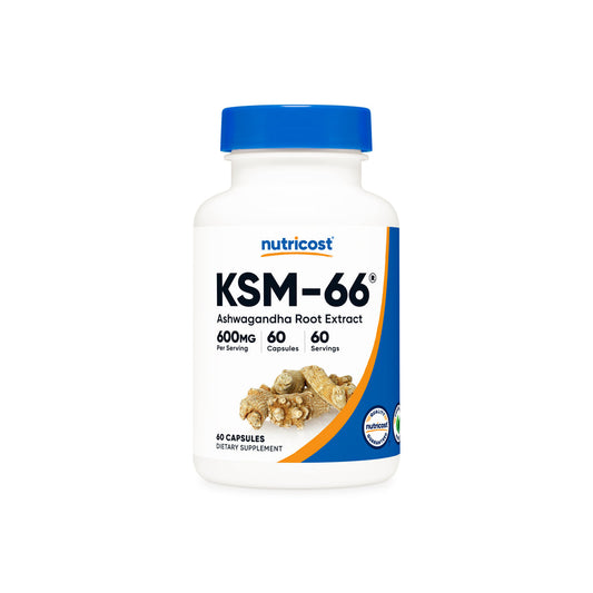 Ashwagandha KSM-66 600 mg – Nutricost