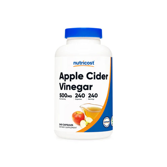 Vinagre de Sidra de Manzana 500 mg – Nutricost