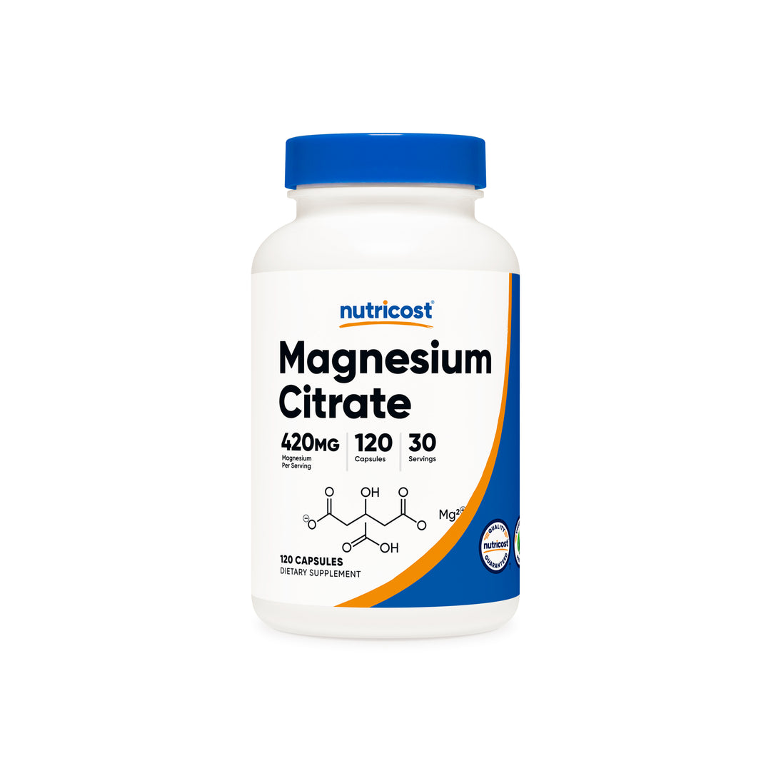 Citrato de Magnesio 420 mg – Nutricost