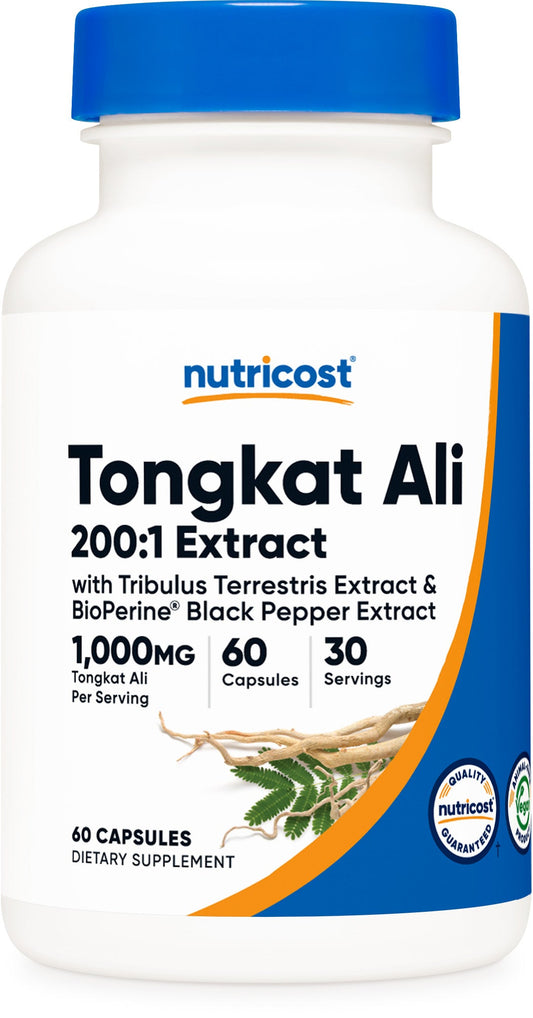 Tongkat Ali Extracto 200:1 – Nutricost