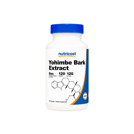 Extracto de Corteza de Yohimbe 9 mg – Nutricost