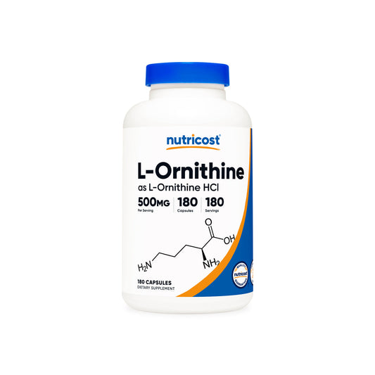 L-Ornitina 500 mg – Nutricost