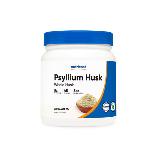 Cáscara de Psyllium Entera en Polvo – Nutricost