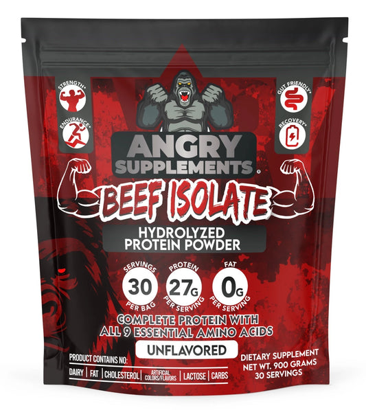 Beef Isolate Proteína de Carne – Angry Supplements
